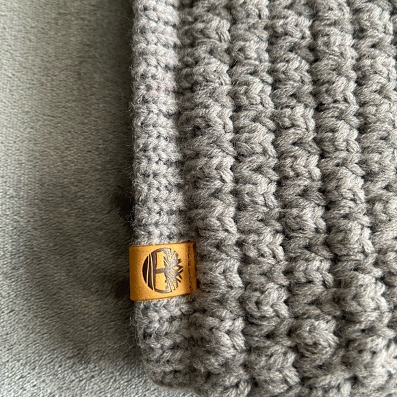 TIMBERLAND Gaiter Neck Warmer Grey One Size Fits All Men Unisex - Picture 5 of 9